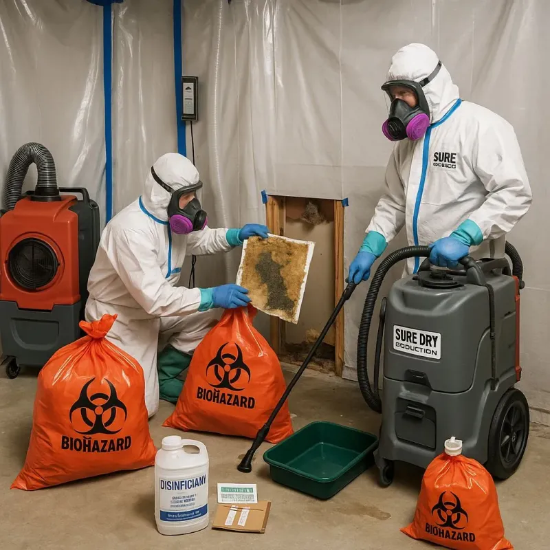 Contaminated Water Handling Protocols process in Bedford, OH