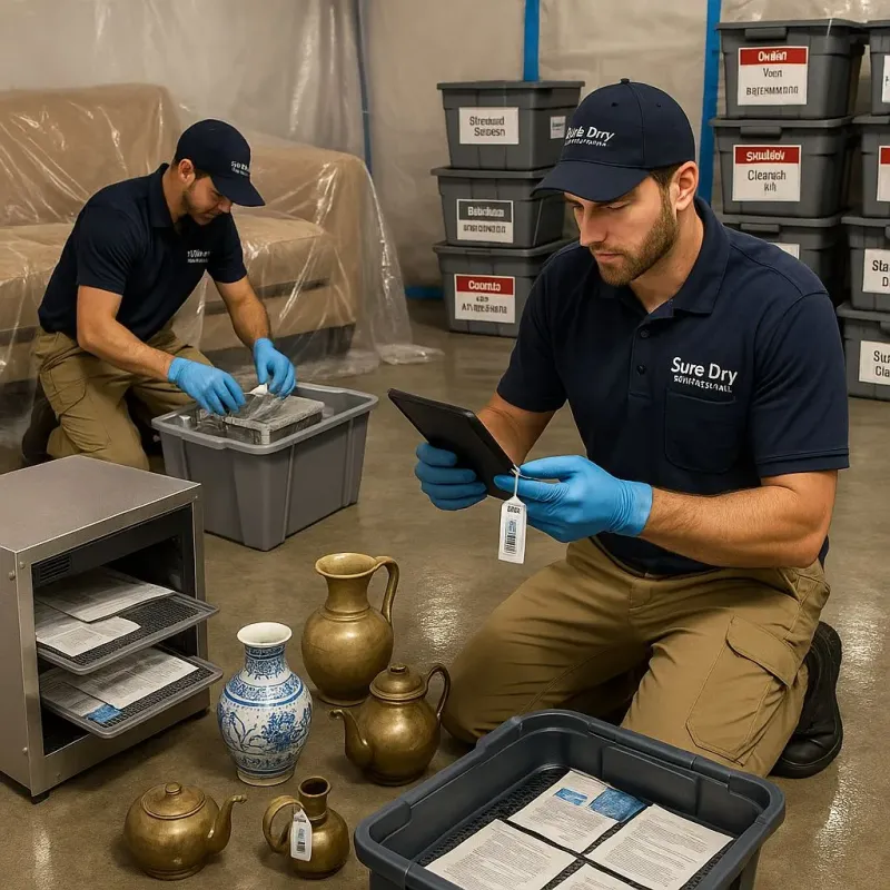 Content Protection and Restoration process in Bedford, OH
