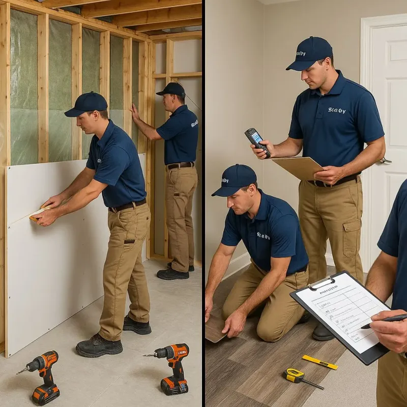 Repairs and Reconstruction process in Bedford, OH